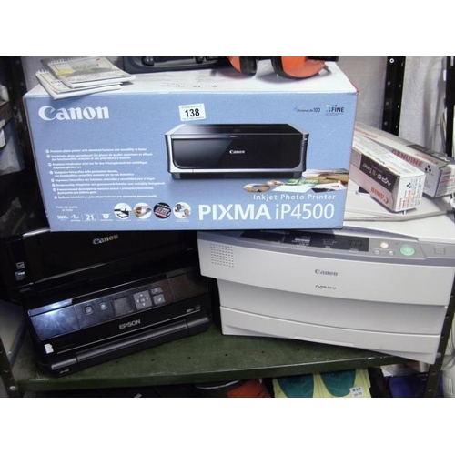 138 - A Canon printer and others