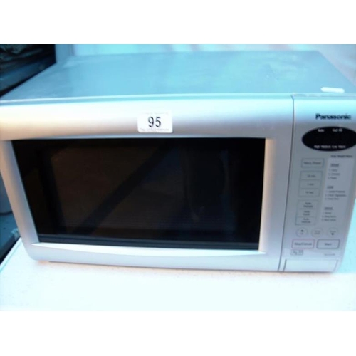 95 - A Panasonic microwave oven