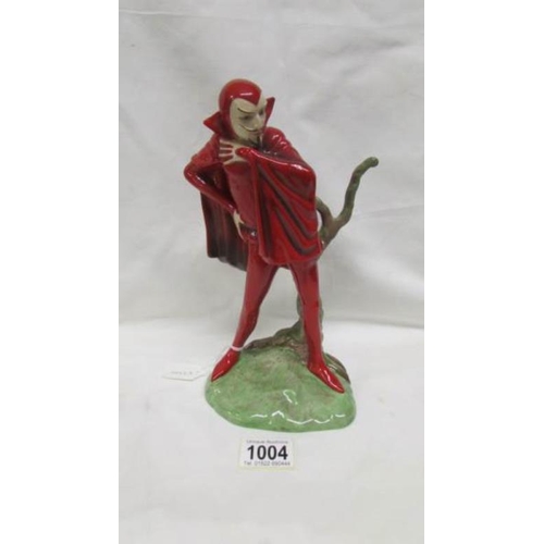 1004 - A Carlton ware limited edition figure 'Mephisto'