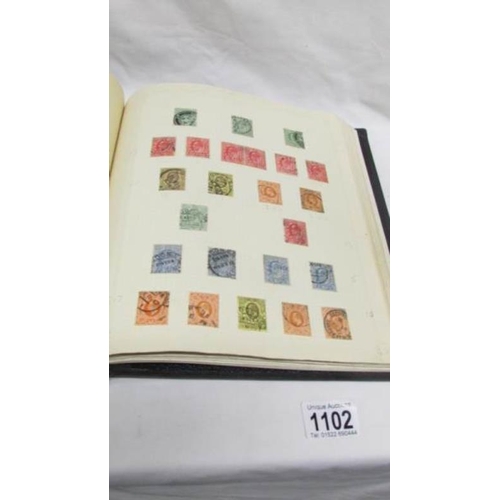 1102 - An important collection of GB stamps including 14 penny blacks, many Victorian twopenny blues and pe... 