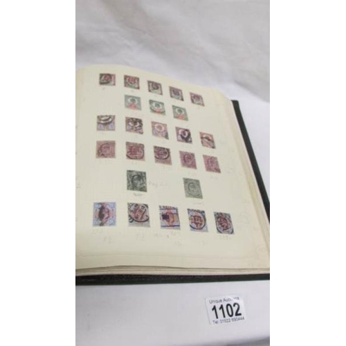 1102 - An important collection of GB stamps including 14 penny blacks, many Victorian twopenny blues and pe... 