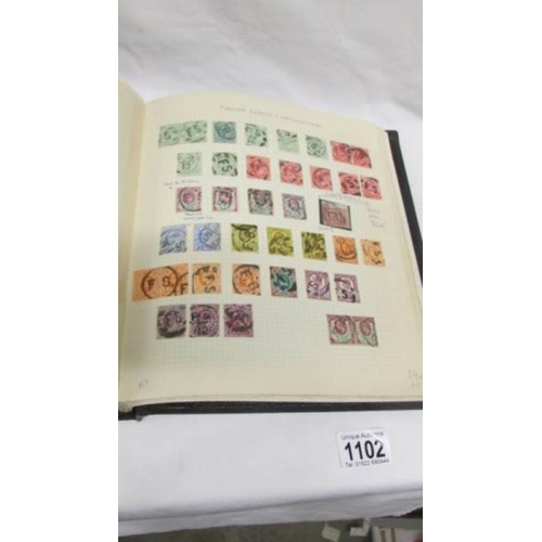 1102 - An important collection of GB stamps including 14 penny blacks, many Victorian twopenny blues and pe... 