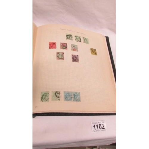 1102 - An important collection of GB stamps including 14 penny blacks, many Victorian twopenny blues and pe... 