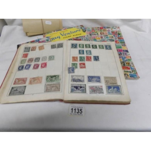 1135 - 4 albums of world stamps including many Victorian (i.e penny reds), envelopes and stamps  (proceeds ... 