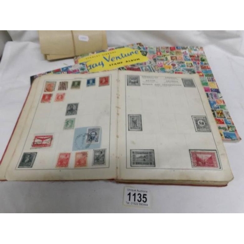 1135 - 4 albums of world stamps including many Victorian (i.e penny reds), envelopes and stamps  (proceeds ... 