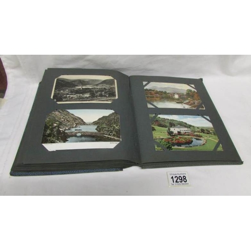 1298 - An album of in excess of 130 postcards, principally on Ireland