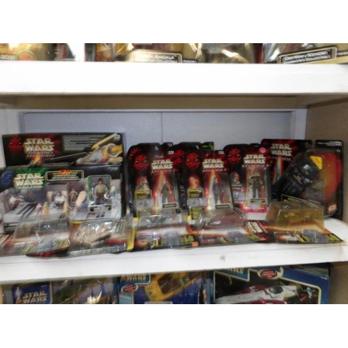 297 - A large quantity of boxed Star Wars models