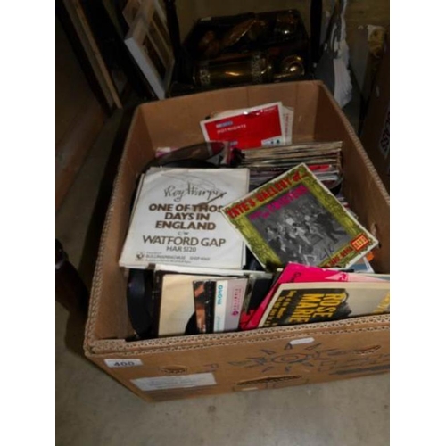 400 - A box of 45 rpm records