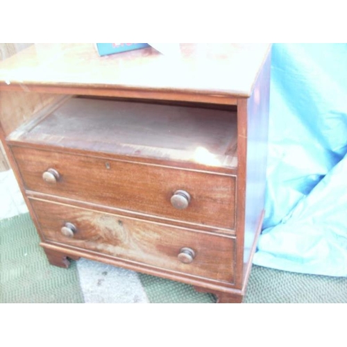 54 - A mahogany chest