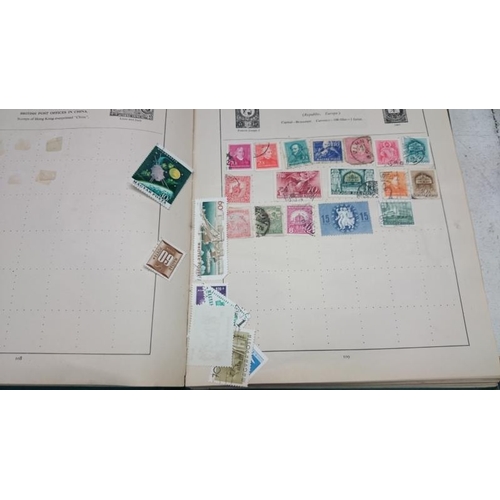 349 - 2 albums of British and world stamps