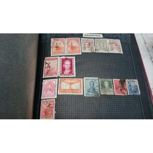 349 - 2 albums of British and world stamps