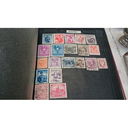 349 - 2 albums of British and world stamps