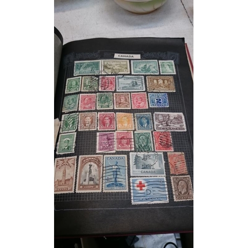 349 - 2 albums of British and world stamps