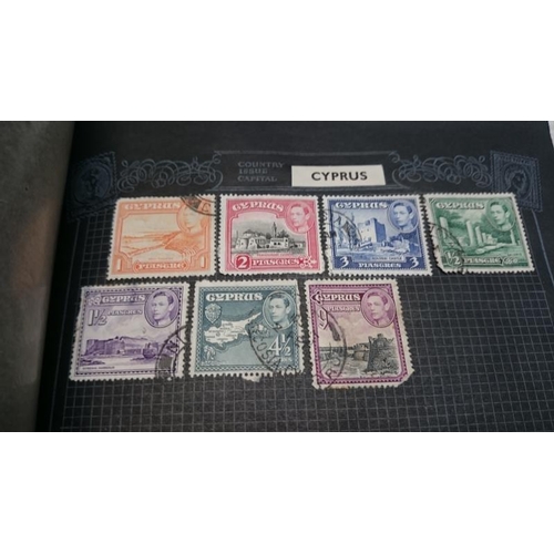 349 - 2 albums of British and world stamps