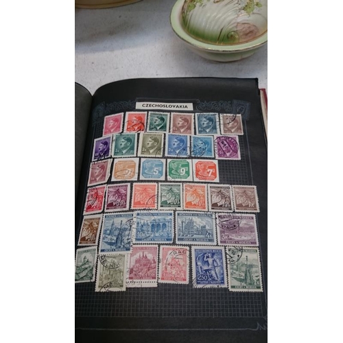 349 - 2 albums of British and world stamps