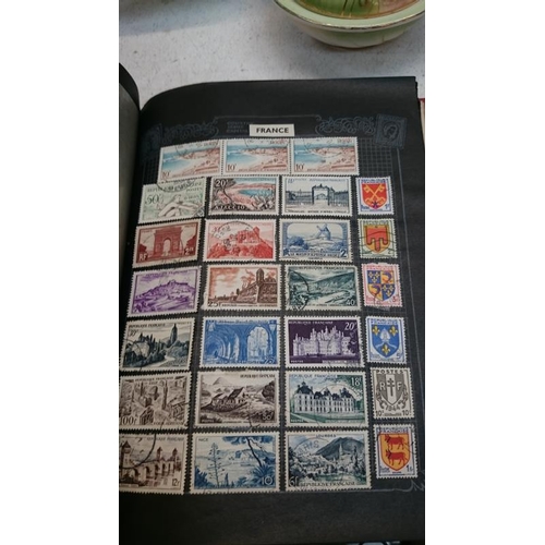 349 - 2 albums of British and world stamps