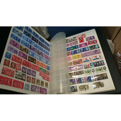 355 - A collection of stamps including albums and loose