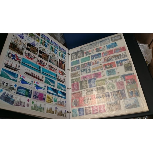 355 - A collection of stamps including albums and loose