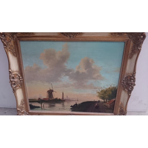 362 - 3 ornate framed prints on canvas after Balogh, Landim and Beekhout