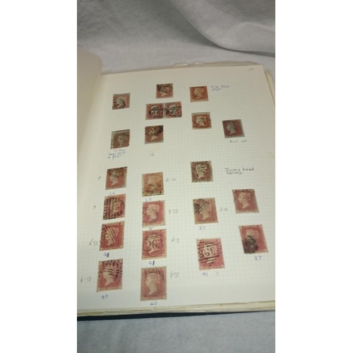 1102 - An important collection of GB stamps including 14 penny blacks, many Victorian twopenny blues and pe... 