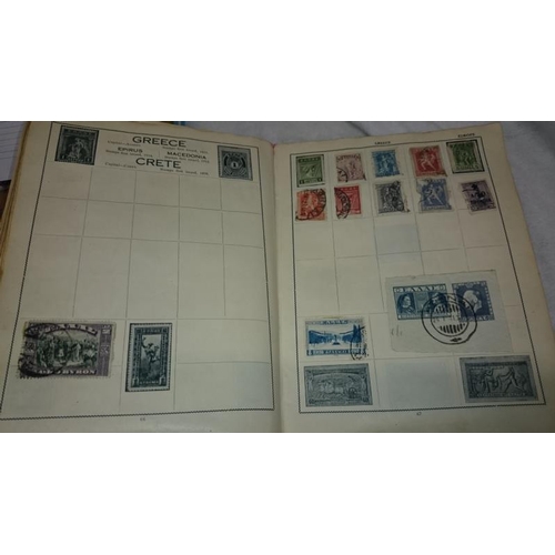 1135 - 4 albums of world stamps including many Victorian (i.e penny reds), envelopes and stamps  (proceeds ... 