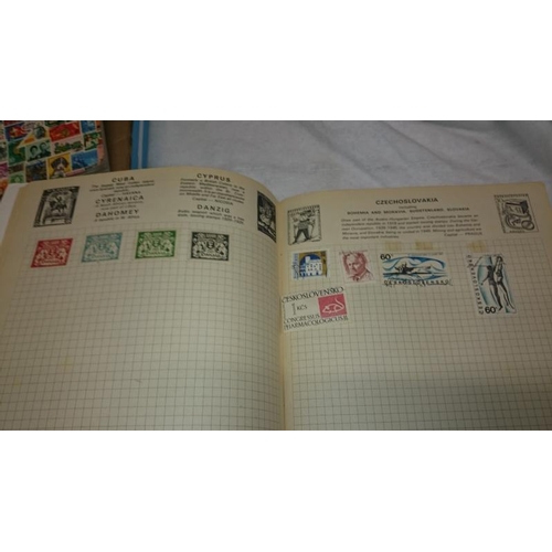 1135 - 4 albums of world stamps including many Victorian (i.e penny reds), envelopes and stamps  (proceeds ... 