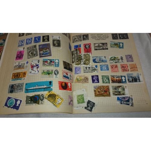 1135 - 4 albums of world stamps including many Victorian (i.e penny reds), envelopes and stamps  (proceeds ... 