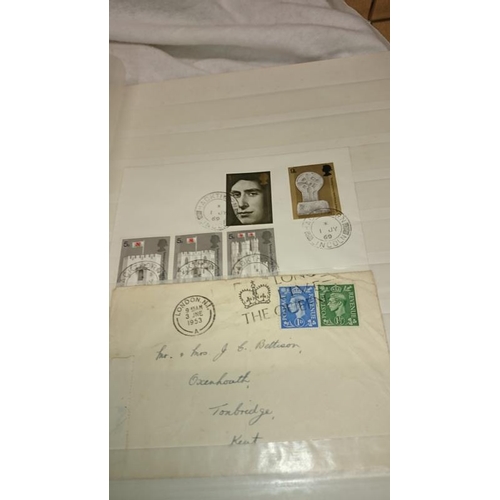 1135 - 4 albums of world stamps including many Victorian (i.e penny reds), envelopes and stamps  (proceeds ... 