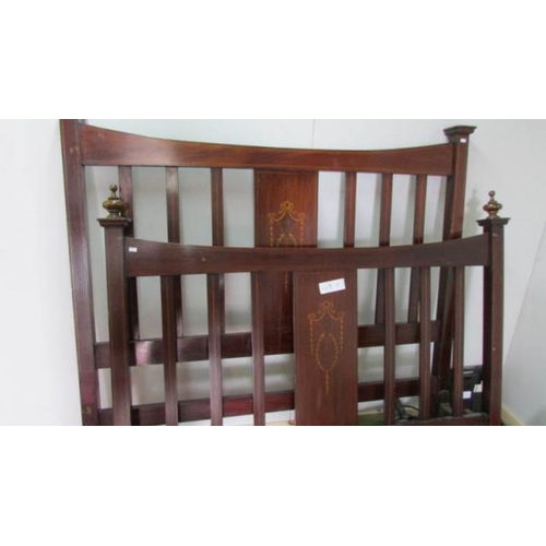 109F - An inlaid bedstead