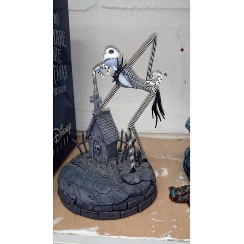 130 - A collection of Disney Nightmare Before Christmas figures and scenes