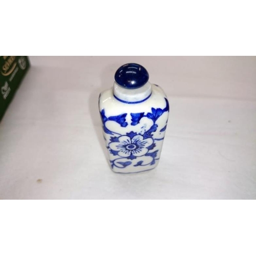 17 - 4 scent bottles including 3 with markings