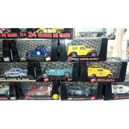 207 - 29 boxed Brumm cars inc. Fiat, Lancia etc