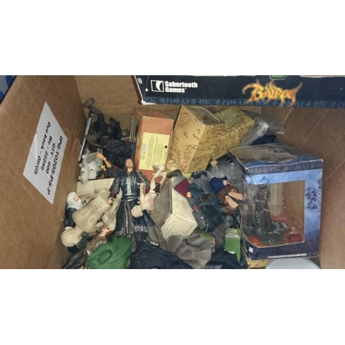 239 - A collection of Lord of the Rings toys and collectibles