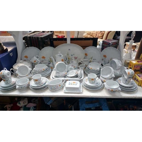 245 - Seltmann Weiden floral tea and dinner ware