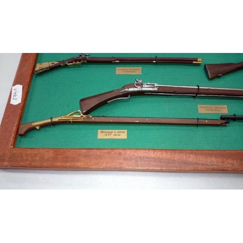 29 - A miniature gun display