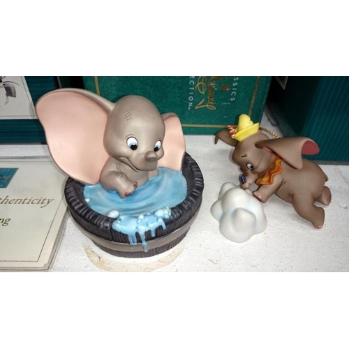 44 - 4 Walt Disney Classics collection Dumbo characters including simply adorable, bundle of joy, Dumbo &... 