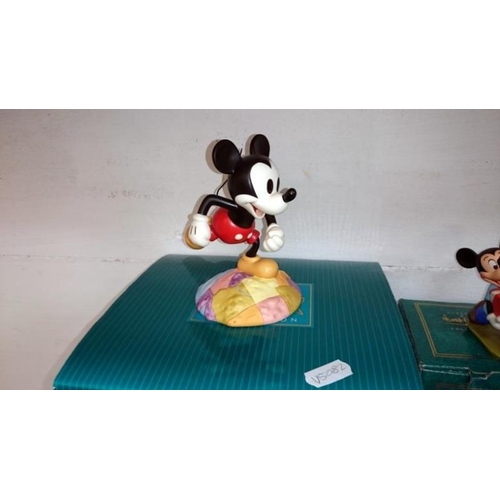 46 - 4 Walt Disney Classics collection characters including Mickey's birthday party, Millenium Mickey & J... 