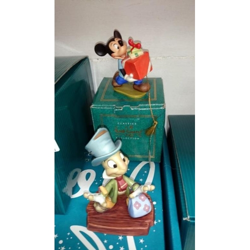 46 - 4 Walt Disney Classics collection characters including Mickey's birthday party, Millenium Mickey & J... 