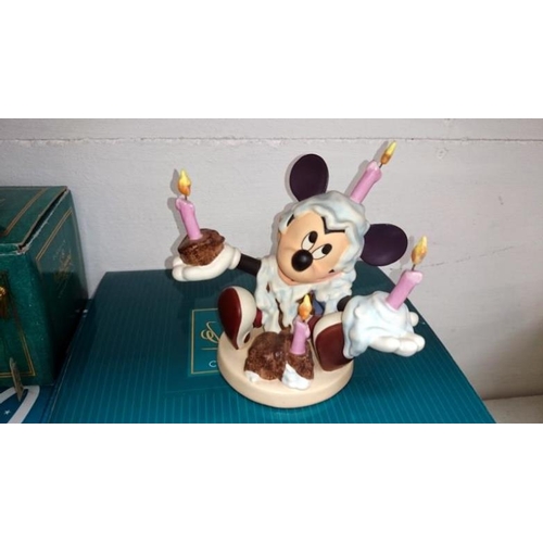 46 - 4 Walt Disney Classics collection characters including Mickey's birthday party, Millenium Mickey & J... 