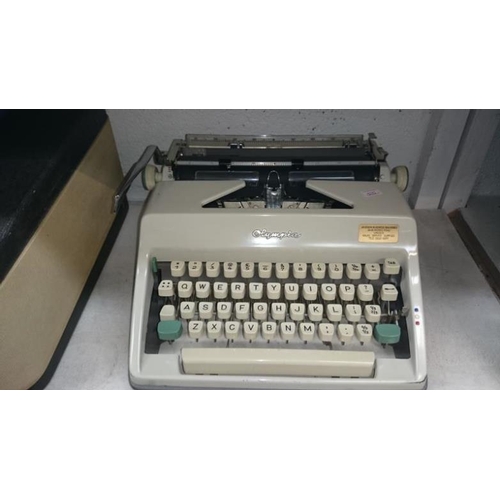 83 - A 1960's Olympia typewriter in case