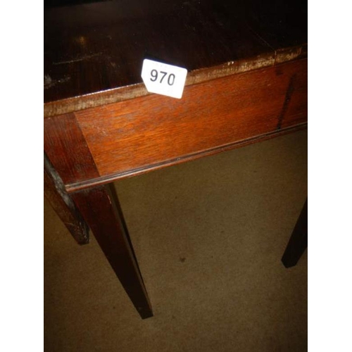 970 - An old Pembroke table