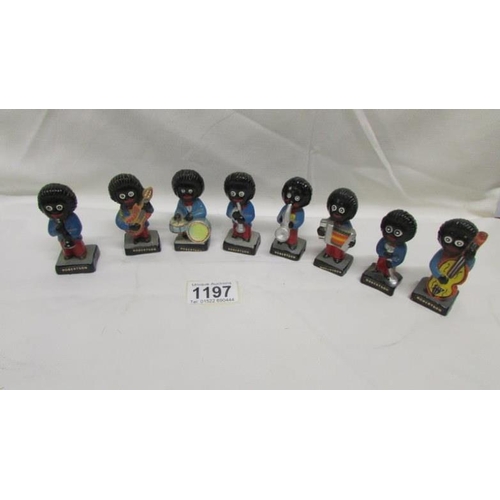 1197 - 8 Robertson's golly band figures