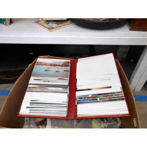 241 - Box of postcards inc. albums