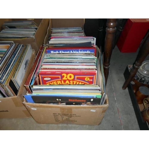 356 - Large quantity of mixed LP records inc. classical, Kate Bush etc. (7 large box fulls)