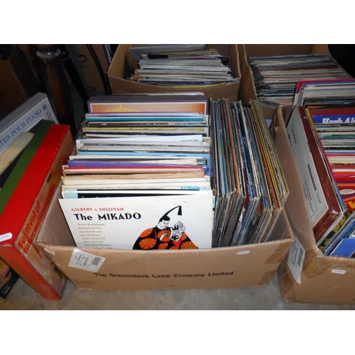 356 - Large quantity of mixed LP records inc. classical, Kate Bush etc. (7 large box fulls)