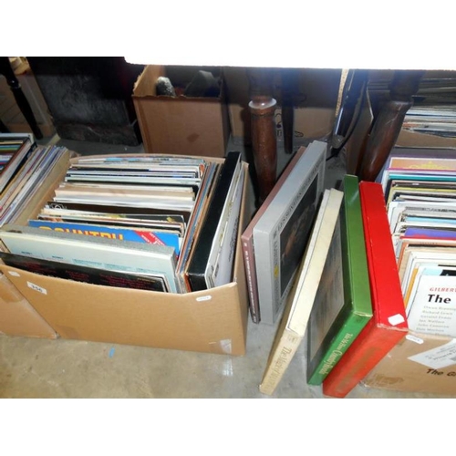 356 - Large quantity of mixed LP records inc. classical, Kate Bush etc. (7 large box fulls)