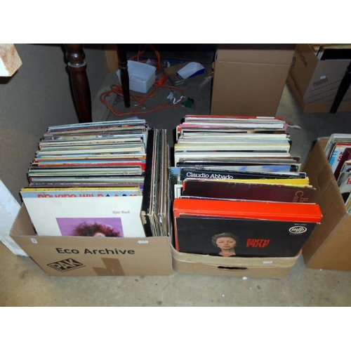 356 - Large quantity of mixed LP records inc. classical, Kate Bush etc. (7 large box fulls)