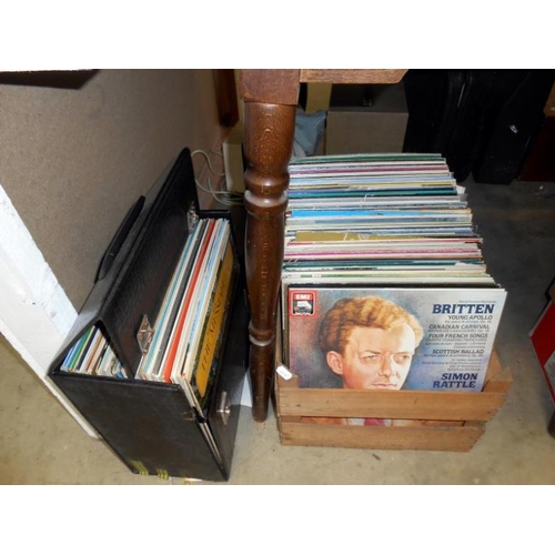 387 - A large collection of classical records