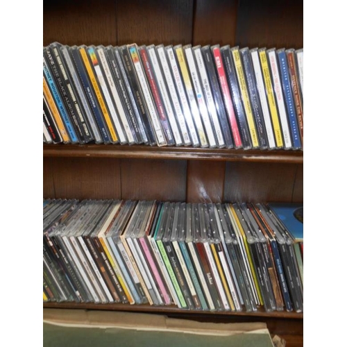 469 - 3 boxes containing over 360 cds on various genres of music from 1930s to present