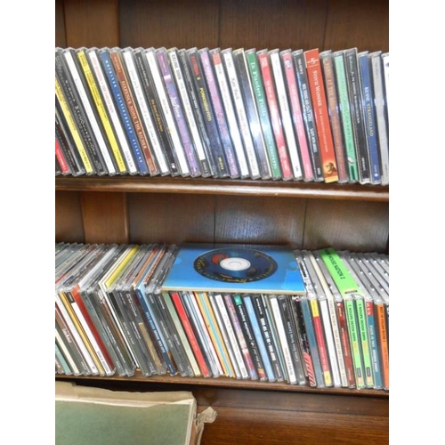 469 - 3 boxes containing over 360 cds on various genres of music from 1930s to present